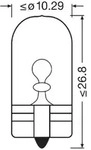 OSRAM Gl&uuml;hlampe, Innenraumleuchte 2825cbn2bl