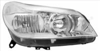 TYC Hauptscheinwerfer 200624052 H1/H7 links f&uuml;r Citro&euml;n