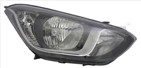 TYC Hauptscheinwerfer 2014440052 H7/H7 links f&uuml;r HYUNDAI