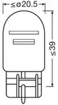OSRAM Gl&uuml;hlampe, Brems-/Schlusslicht 75152bl