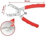 KS TOOLS L&ouml;sezange, Kunststoffspreiznieten 9118181