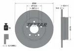 TEXTAR Bremsscheibe 92072703 290mm 10mm f&uuml;r Mercedes