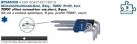 BRILLIANT TOOLS Winkelschraubendrehersatz bt044009