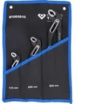 BRILLIANT TOOLS Set, Rohr-/Wasserpumpenzange Wasserpumpenzangen-Satz, 3-tlg, 7,10, 12