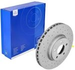 ATE Bremsscheibe 24013003012 Gelocht/innenbel. 318mm 30mm f&uuml;r Mercedes
