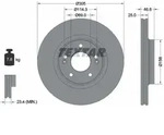 TEXTAR Bremsscheibe 92292205 305mm 25mm f&uuml;r KIA HYUNDAI