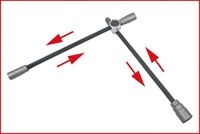 KS TOOLS Kreuzschl&uuml;ssel 518.1163