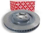 FEBI BILSTEIN Bremsscheibe 108209 Vorderachse links Geschlitzt 400mm 36mm f&uuml;r...