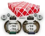 FEBI BILSTEIN Bremsbackensatz 37496 Hinterachse f&uuml;r Peugeot