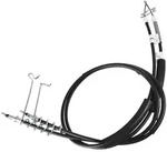 FEBI BILSTEIN Seilzug, Feststellbremse 177158 hinten f&uuml;r Ford