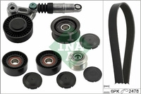 INA Keilrippenriemensatz 529052020 f&uuml;r VW Porsche