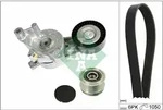INA Keilrippenriemensatz 529046820 f&uuml;r Audi SEAT VW