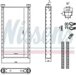 NISSENS W&auml;rmetauscher, Innenraumheizung 70235 f&uuml;r Bentley