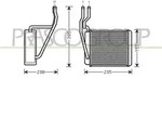 PRASCO W&auml;rmetauscher, Innenraumheizung fd340h001 f&uuml;r Ford