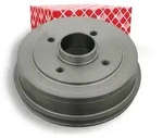 FEBI BILSTEIN Bremstrommel 09029 Hinterachse f&uuml;r RENAULT