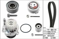 INA Wasserpumpe + Zahnriemensatz 530040530 f&uuml;r VW JEEP MITSUBISHI