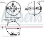 NISSENS Ausgleichsbeh&auml;lter, K&uuml;hlmittel 996267 f&uuml;r BMW