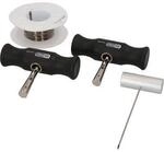 KS TOOLS Schneiddraht-Set, Scheibendemontage 1402250
