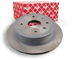 FEBI BILSTEIN Bremsscheibe 108451 Hinterachse voll 258mm f&uuml;r DAEWOO