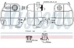 NISSENS Ausgleichsbeh&auml;lter, K&uuml;hlmittel 996336 f&uuml;r Ford
