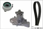 INA Wasserpumpe + Zahnriemensatz 530035530 f&uuml;r KIA