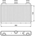 VALEO W&auml;rmetauscher, Innenraumheizung 811537 f&uuml;r BMW (BRILLIANCE)