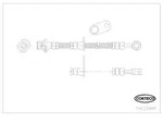 CORTECO Bremsschlauch 19032486 Vorderachse f&uuml;r Subaru