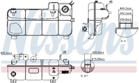 NISSENS Ausgleichsbeh&auml;lter, K&uuml;hlmittel 996077 f&uuml;r Iveco