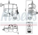 NISSENS Ausgleichsbeh&auml;lter, K&uuml;hlmittel 996185 f&uuml;r BMW (BRILLIANCE)