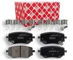 FEBI BILSTEIN Bremsbelagsatz, Scheibenbremse 16981 Hinterachse f&uuml;r Mercedes RENAULT