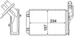 MAHLE W&auml;rmetauscher, Innenraumheizung ah99000s f&uuml;r RENAULT TRUCKS