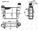 NRF Ladeluftk&uuml;hler 30251 f&uuml;r SEAT