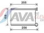 AVA QUALITY COOLING W&auml;rmetauscher, Innenraumheizung rta6551 f&uuml;r RENAULT