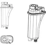 NRF Ausgleichsbeh&auml;lter, K&uuml;hlmittel 454042 f&uuml;r BMW
