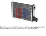 AKS DASIS W&auml;rmetauscher, Innenraumheizung 089007n f&uuml;r ALFAROME/Fiat/LANCI
