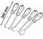 VIGOR Schabersatz Haken- und Schaber Satz v5045