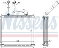 NISSENS W&auml;rmetauscher, Innenraumheizung 76507 f&uuml;r DAEWOO