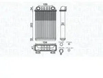 MAGNETI MARELLI W&auml;rmetauscher, Innenraumheizung 350218512000 f&uuml;r Opel Vaughall