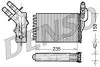 DENSO W&auml;rmetauscher, Innenraumheizung drr23001 f&uuml;r RENAULT