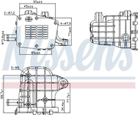 NISSENS K&uuml;hler, Abgasr&uuml;ckf&uuml;hrung 989481 f&uuml;r Ford Opel Vaughall DS