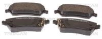 TRISCAN Bremsbelagsatz, Scheibenbremse 811014065 f&uuml;r NISSAN