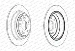 FERODO Bremsscheibe PREMIER ddf1778c 305mm 9mm f&uuml;r HONDA
