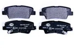 HELLA Bremsbelagsatz, Scheibenbremse 8db355014571 f&uuml;r SSANGYONG KIA (DYK) HYUNDAI