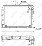 NRF K&uuml;hler, Motork&uuml;hlung 513962 f&uuml;r TOYOTA