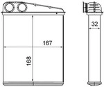 MAHLE W&auml;rmetauscher, Innenraumheizung ah16000s f&uuml;r NISSAN RENAULT