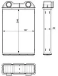 MAHLE W&auml;rmetauscher, Innenraumheizung ah251000s f&uuml;r MINI