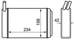 MAHLE W&auml;rmetauscher, Innenraumheizung ah39000s f&uuml;r CUPRA