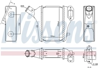 NISSENS Ladeluftk&uuml;hler 961421 f&uuml;r HONDA