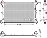 DENSO K&uuml;hler, Motork&uuml;hlung drm47039 f&uuml;r Suzuki