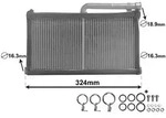VAN WEZEL W&auml;rmetauscher, Innenraumheizung 03006296 f&uuml;r Audi